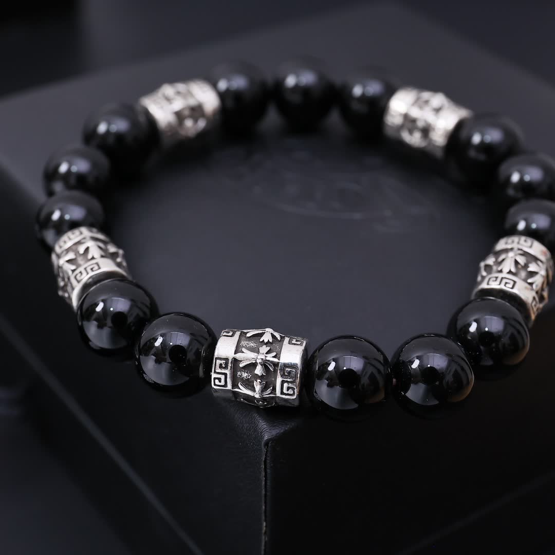 Chrome Hearts Scandinavian Design Beaded Bracelet Set